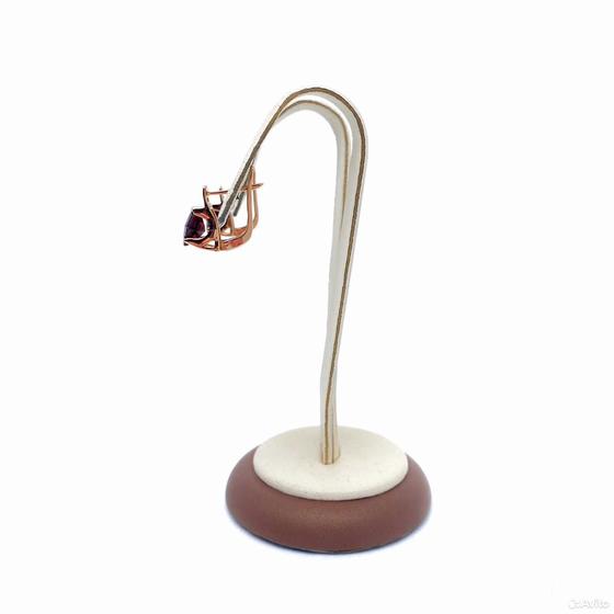 Золотые серьги с камнями 585пр. вес: 3,60гр