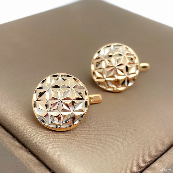 Золотые серьги 585пр. вес: 5,08гр