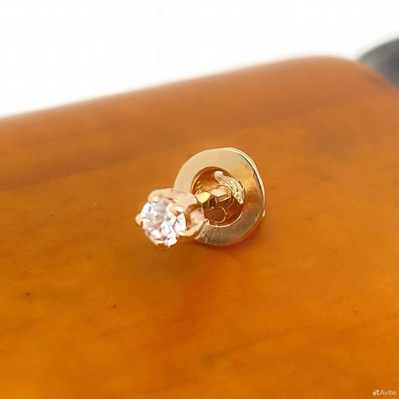 Золотые серьги 585пр