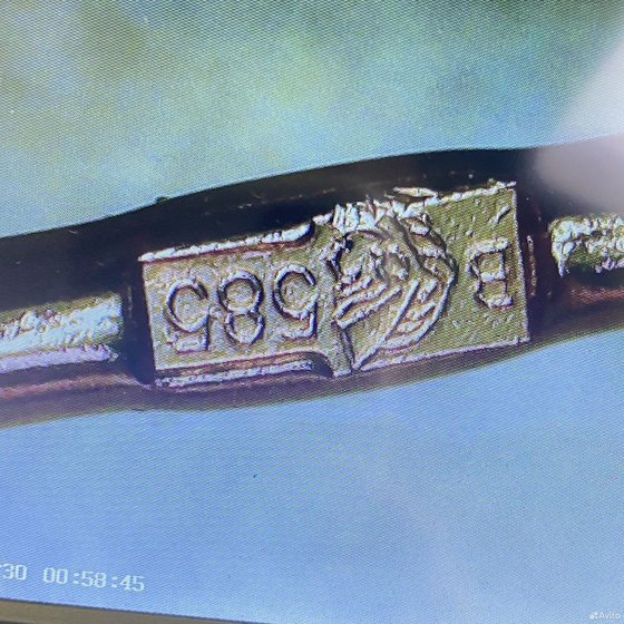 Золотые серьги с камнями 585пр. вес: 2,28гр
