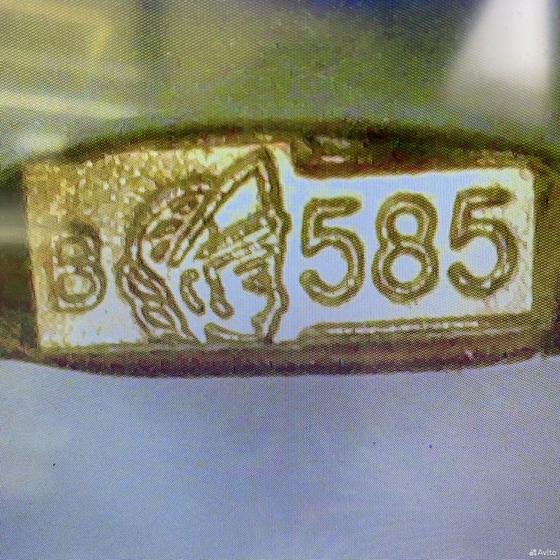 Золотые серьги 585пр. вес: 1,80гр