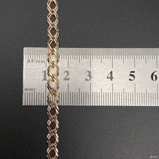 Золотой браслет 585пр. вес: 5,20 гр. длина: 17 см