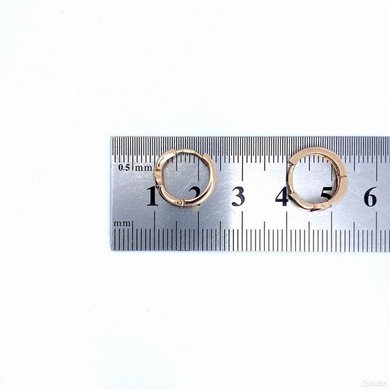 Золотые серьги с камнями 585пр. вес: 2,75гр