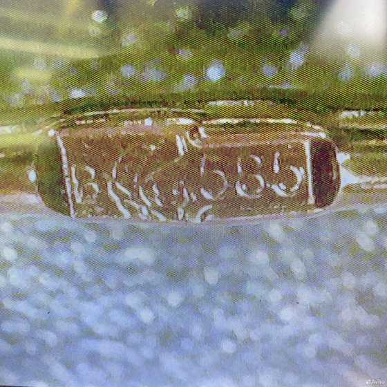 Золотые серьги с камнями 585пр. вес: 0,80гр