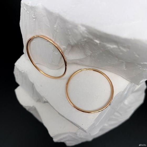 Золотые серьги 585пр. вес: 1,80гр
