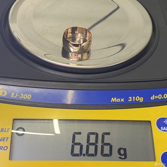 Золотое кольцо 583пр. вес: 6.86гр. размер: 19