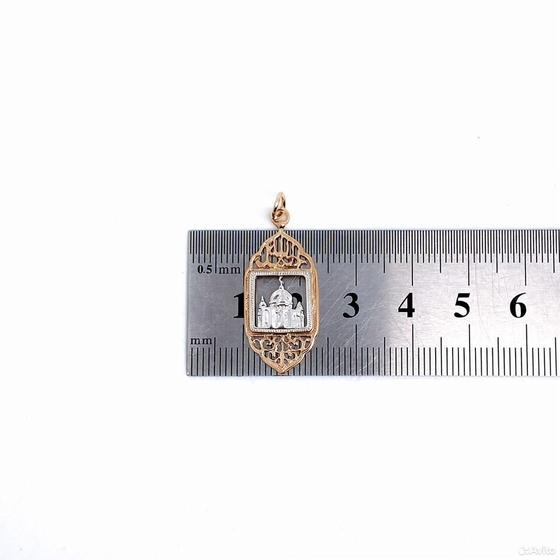 Золотая подвеска 585пр. вес: 1,80гр