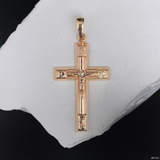 Золотой крест 375пр. вес: 3,04гр