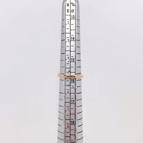 Золотое кольцо с камнем 583пр. размер: 15,6