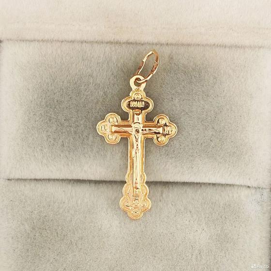 Золотой крест 585пр. вес: 1,40гр