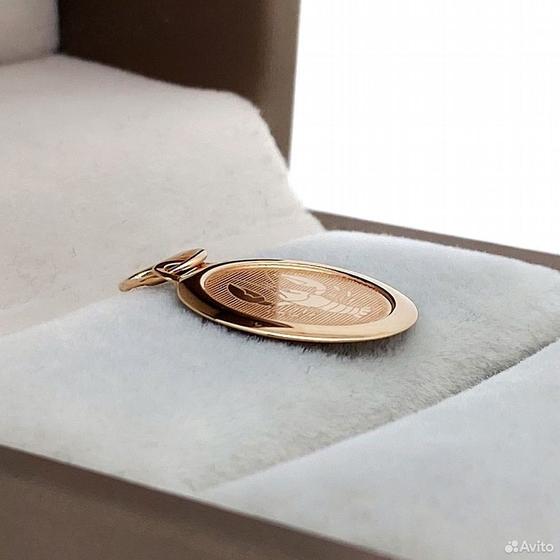 Золотая подвеска 585пр. вес: 0,88гр