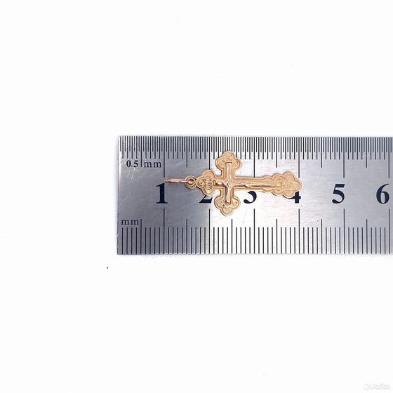 Золотой крест 585пр. вес: 1,40гр