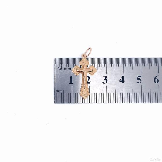 Золотой крест 585пр. вес: 1,40гр