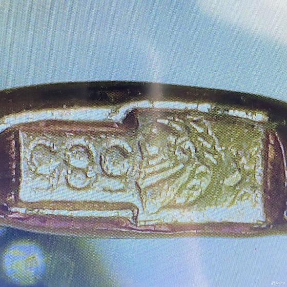 Золотой крест 585пр. вес: 1гр