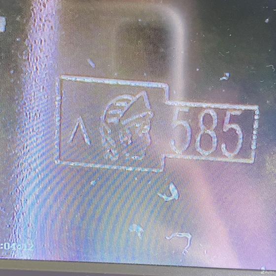 Золотое кольцо 585пр. вес: 3,16гр. размер: 18