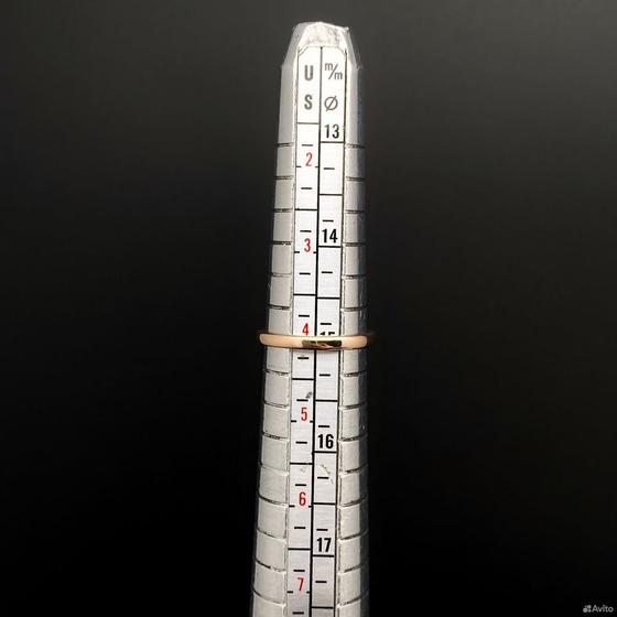 Золотое кольцо с бриллиантами 585пр. размер: 15