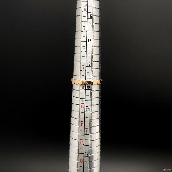 Золотое кольцо с бриллиантами 585пр. размер: 18,5