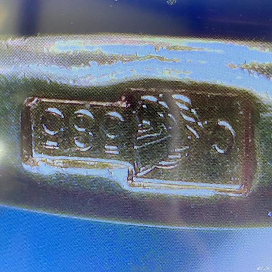 Золотое кольцо с камнями 585пр. размер: 16,8