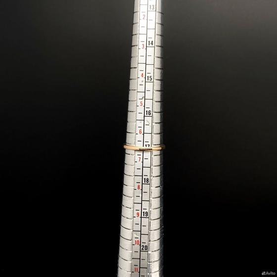 Золотое кольцо с бриллиантами 585пр. размер: 17