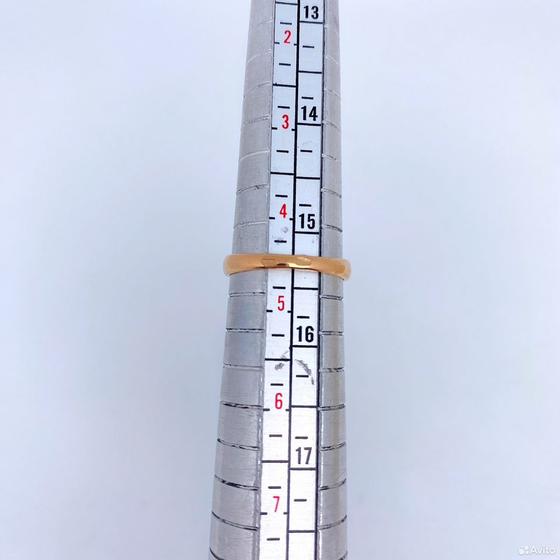 Золотое кольцо с камнем 585пр. размер: 15,3
