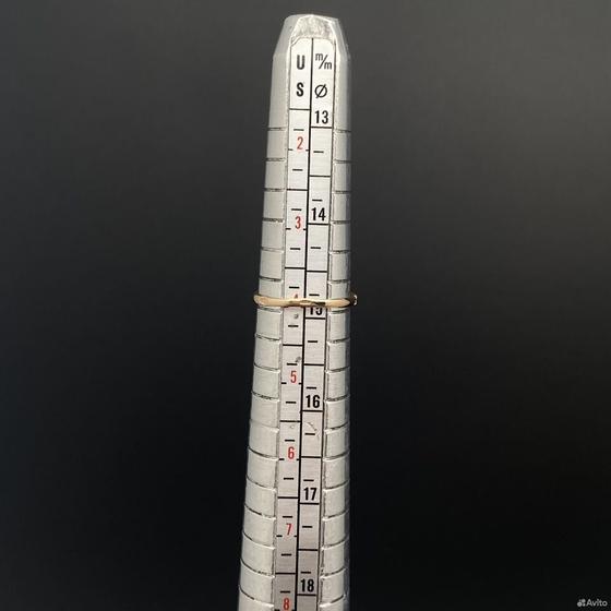 Золотое кольцо с камнем 585пр. размер: 14,8