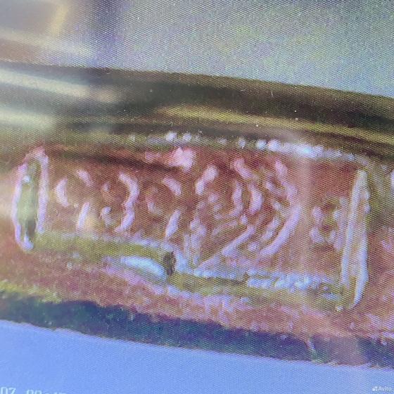 Золотое кольцо с камнями 585пр. размер: 17