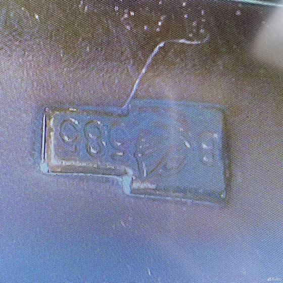 Золотое кольцо с бриллиантами 585пр. размер: 17,8