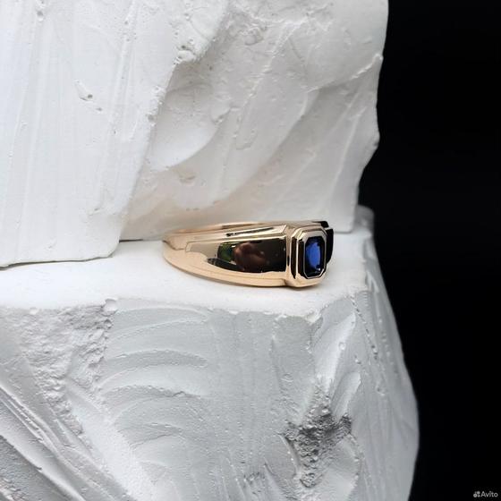 Золотое кольцо с камнем 585пр. размер: 21,3