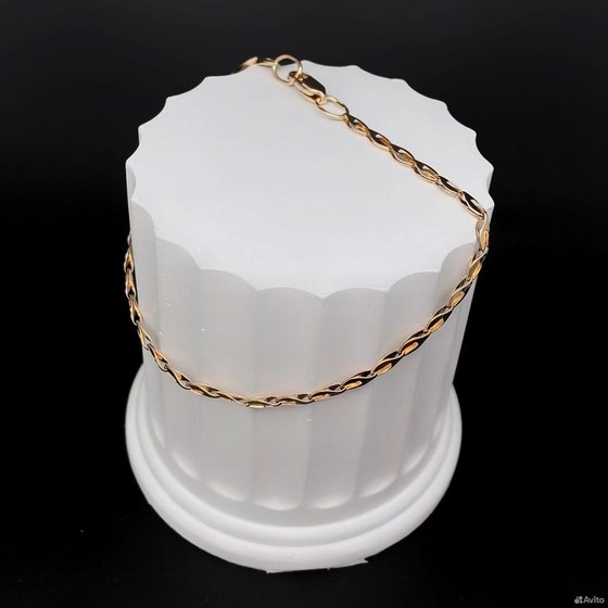 Золотой браслет 585пр. вес: 1,87гр. длина: 18см