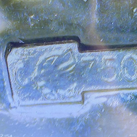 Золотое кольцо с бриллиантами 750пр. размер: 18