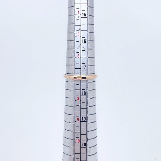 Золотое кольцо с камнем 585пр. размер: 17,3