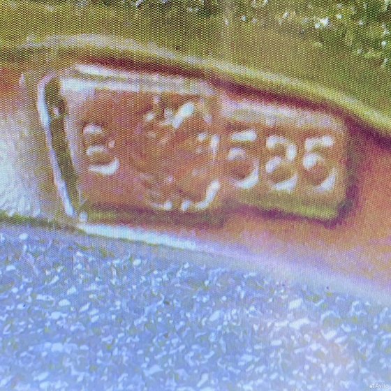 Золотое кольцо с камнями 585пр. размер: 16,3