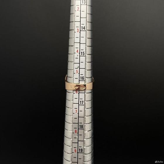 Золотое кольцо с камнем 583пр. размер: 16,3