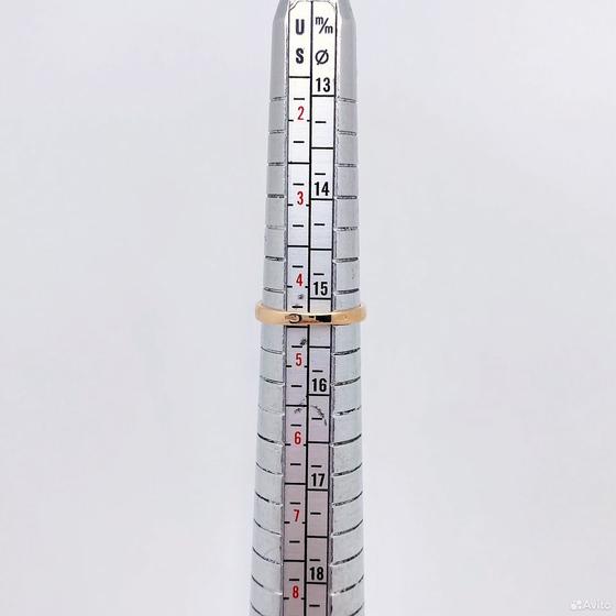 Золотое кольцо с камнем 585пр. размер: 15,3
