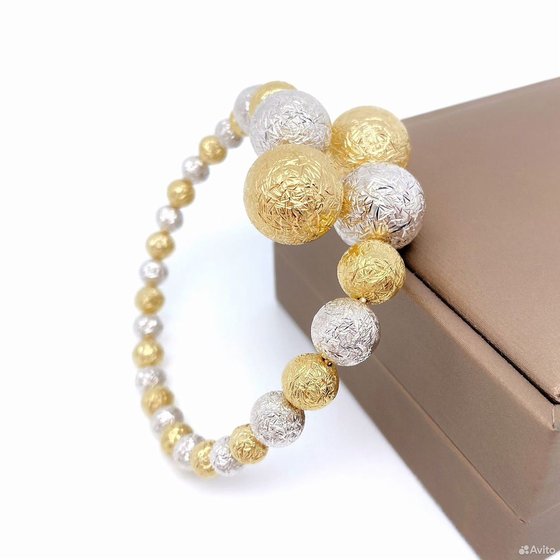 Браслет золотой 585пр. вес: 15,90гр