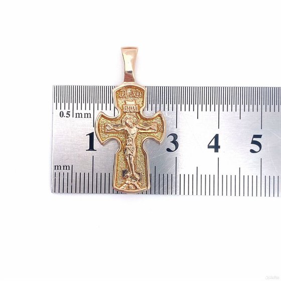 Золотой крест 585пр. вес: 4,52гр