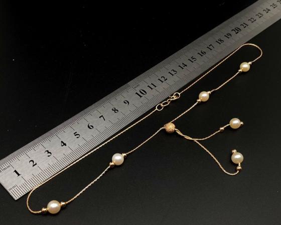 Золотое колье 585пр. вес: 7,16гр. длина: 40см
